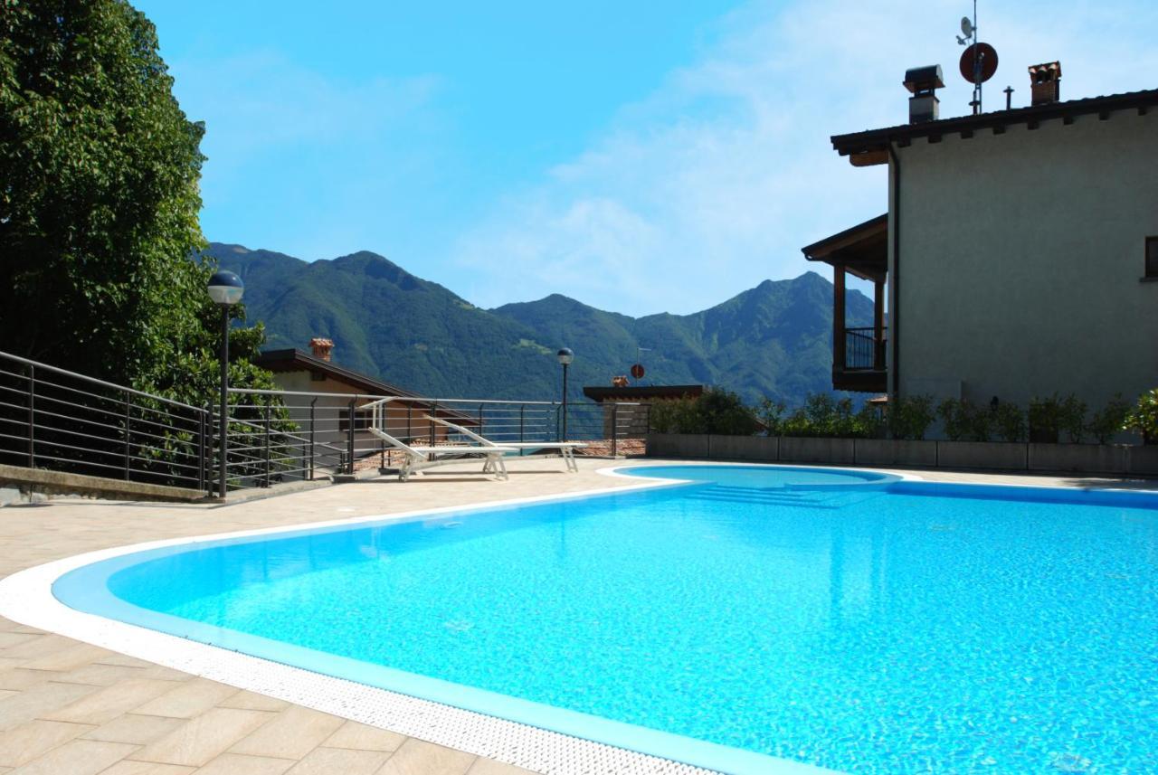 Iseo Lake Villa Con Vista Lago E Piscina Costa Volpino Zewnętrze zdjęcie