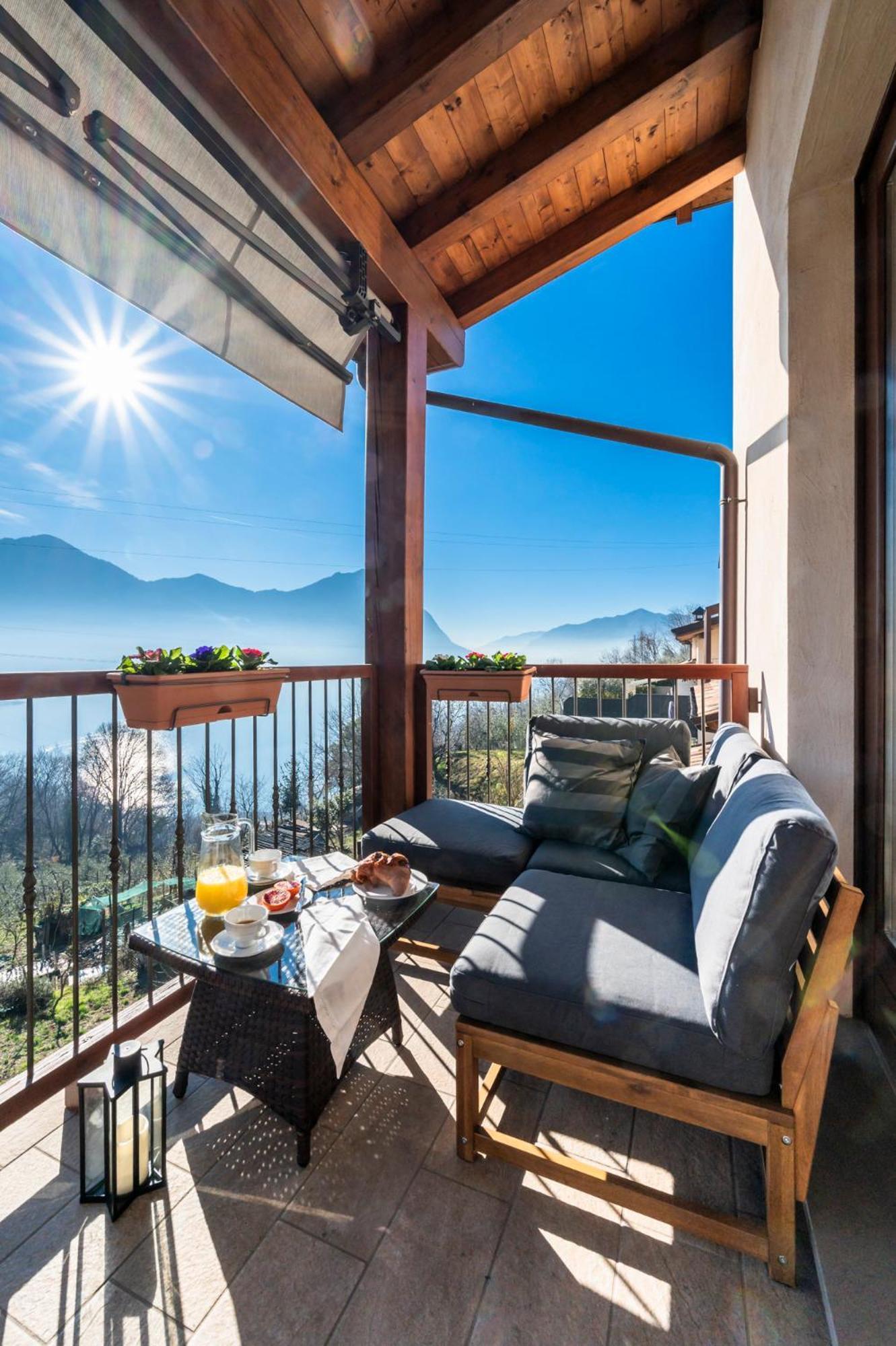 Iseo Lake Villa Con Vista Lago E Piscina Costa Volpino Zewnętrze zdjęcie